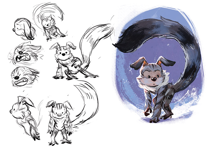 Marsupilami, une histoire courte de Gijé ("La boîte à musique") et le scénariste Jonathan Garnier ("Bergères guerrières")