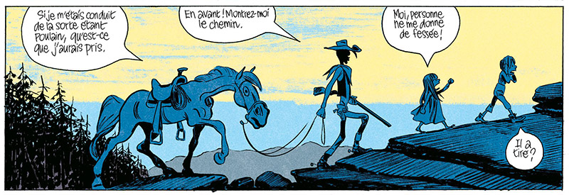 Lucky Luke par Blutch