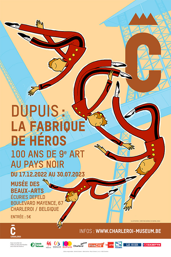 Expo "Dupuis : la fabrique de héros"